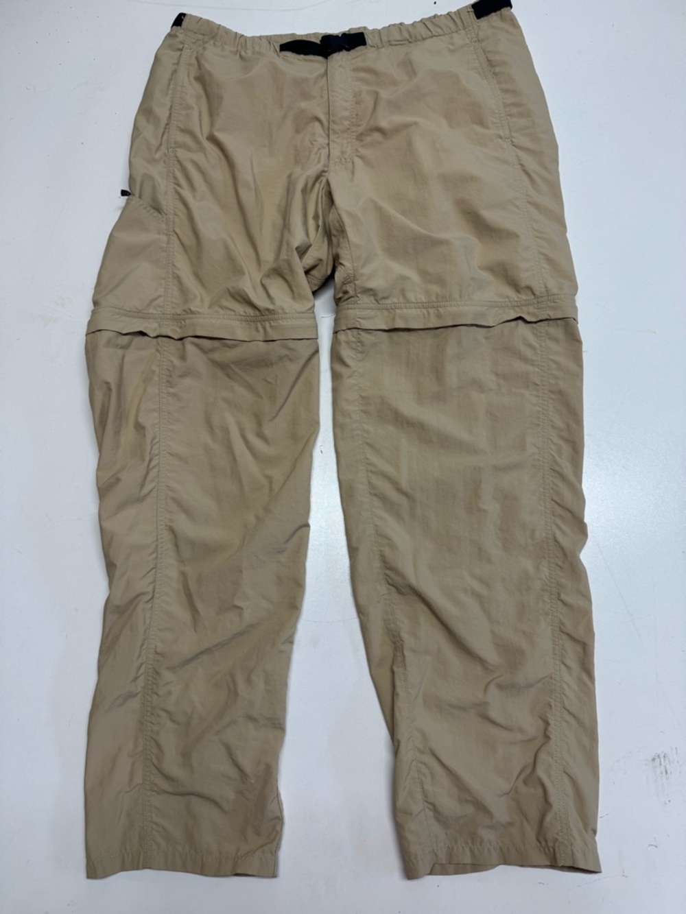 Patagonia Gi II Khaki Tan Nylon Zip Off Convertible Pants 55043 Men’s Size XL